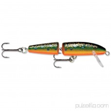 Rapala Jointed Lure Size 07, 2 3/4 Length, 4'-6' Depth, 2 Number 8 Treble Hooks, Gold, Per 1 000907498